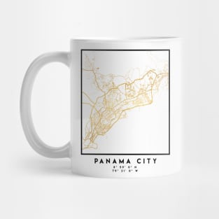 PANAMA CITY STREET MAP ART Mug